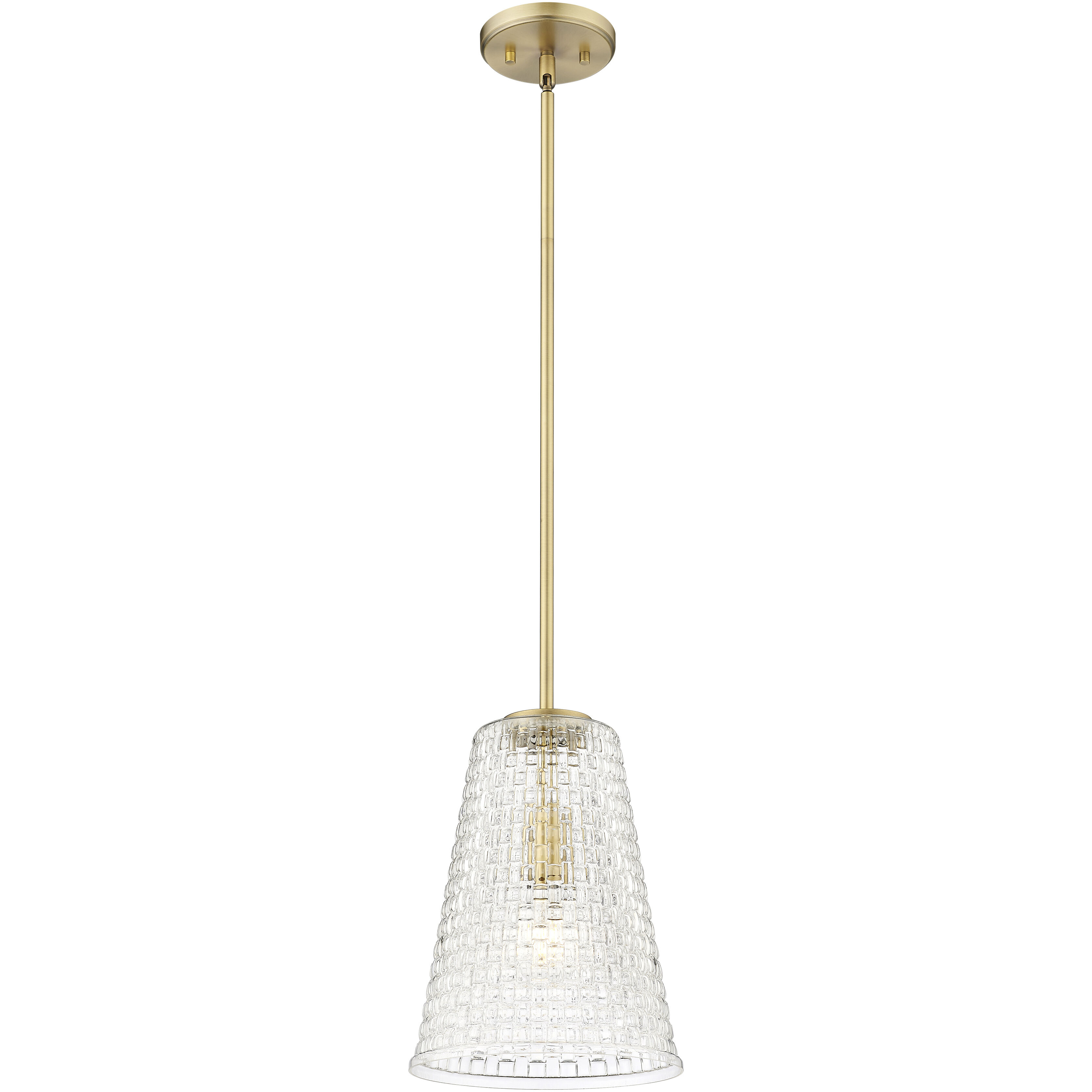 Saben 1 Light 9.25 inch Vintage Brass Pendant Ceiling Light